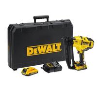 DeWalt DCN660D2-QW Clavadora de acabado sin escobillas XR 18V con 2 baterías Li-Ion 2, Set de 2 Piezas
