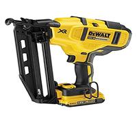 DeWalt DCN660D2-QW Clavadora de acabado sin escobillas XR 18V con 2 baterías Li-Ion 2, Set de 2 Piezas