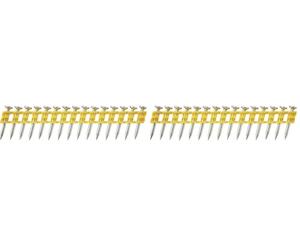 DEWALT DCN8901025 - Clavos para clavadora de hormigón, Compatible con modelo DCN890N-XJ, Tamaño: 2,6mm x 25mm, Suficiente flexibilidad para deformarse (Paquete de 2)
