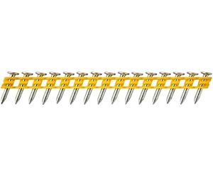DEWALT DCN8901045 - Clavo estándar, 2.6x45 mm de diámetro, Fijación en concreto, Cabeza de 6 mm, Paquete de 510 clavos