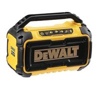 DEWALT DCR011-XJ, Altavoz Bluetooth XR 10.8/14.4/18/54V, Inalámbrico, Conexión USB, Alcance máximo de 30 metros, No incluye batería ni cargador