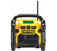 Dewalt dcr019-qw radio lugar de trabajo negro, amarillo