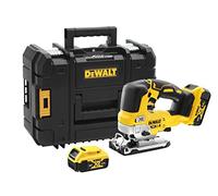 Sierra calar a batería dewalt dcs334p2 18v con 2 batería de 5ah