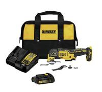 DEWALT DCS356C1 - Kit de herramientas oscilantes de 20 V MAX XR, 3 velocidades