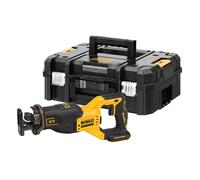DeWALT DCS382NT-XJ - Sable de vaivén inalámbrico 18V con luz LED, corte 30 cm madera, funda incluida