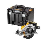 DeWalt DCS565NT-XJ Sierra Circular 18V XR, Motor sin Escobillas, LED Integrado, Hoja Metal Duro, Guía Paralela