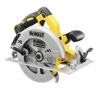 DEWALT DCS570NT-XJ - Sierra Circular 18V, diámetro de hoja 184mm, Profundidad de corte 65mm, Capacidad de biselado 57 °, Motor sin Escobillas, Maletín TSTAK VI Incluido