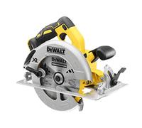 DEWALT DCS570NT-XJ - Sierra Circular 18V, diámetro de hoja 184mm, Profundidad de corte 65mm, Capacidad de biselado 57 °, Motor sin Escobillas, Maletín TSTAK VI Incluido
