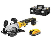 Dewalt DCS571NT-XJ - Sierra circular con batería (batería, cargador de batería de 1,7 Ah)