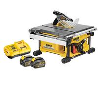 DeWalt DCS7485T2-QW - Sierra de cesa sin escobillas XR Flexvolt 54V / 18V con 2 baterías Li-Ion 6, 0 Ah, diámetro de 210 mm y 65 mm d eprofundidad