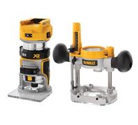DEWALT DCW604NTXR 0.6cm Doble Base Fresadora 18V Solo Herramienta DEWDCW604NT
