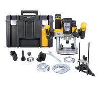 DeWalt DCW620NT 18V XR - Router de inmersión inalámbrico sin escobillas de 1/2 pulgada en funda de transporte profunda Tstak VI