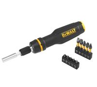 Dewalt Destornillador Múltiple de Encastre Perfecto con 10 Puntas y Mecanismo R