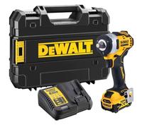 Dewalt dew00045 - Aprietatuercas (1/2 XR 12 V, batería de 5 Ah + estuche Tstak-DCF901P1-QW)