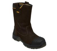 DEWALT Dewmilling9-tb Millington S3 Botas impermeables Rigger UK 9 EUR 43, Marrón, Reino Unido