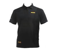 DeWalt RUTLANDXXL Rutland Performance Polo-XXL (52 Pulgadas), Negro/Amarillo, Hombre