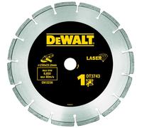 DeWALT DIA Disco segmentado para materiales de construcción y hormigón, para corte en seco, 230 x 22,2 mm DT3743
