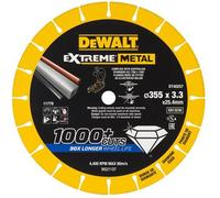 Disco de corte con borde diamantado Extreme Metal 355x3.3x25.4mm - Unid: 1