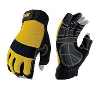 Dewalt DPG24L EU Guantes De Protección, Gris/Negro, L