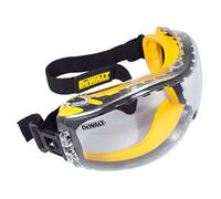 DEWALT DPG82-11 Concealer Clear Anti-Fog Dual Mold Safety Goggle (Pack of 2)
