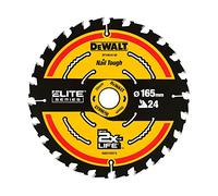 DeWALT Hoja de sierra EXTREME (para sierras inalámbricas), 165 x 20 mm, 24 dientes DT10624