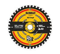 DeWalt - Disco de corte DT10640-QZ - 165 mm, 40 dientes, para sierras circulares, agujero 20 mm