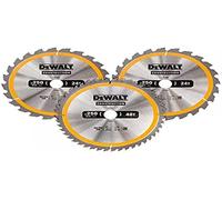 Dewalt DT1126-QZ - Hojas de sierra circular, 3-pack 305 x 30,