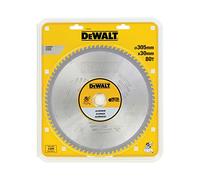 DeWalt DT1916-QZ Hoja para Sierra Circular estacionaria 305 x 30 mm 80D para Aluminio TCG-5°, Arándano