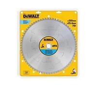 DEWALT DT1921-QZ - Hoja para sierra circular estacionaria 355x25.4mm 70D para Acero inoxidable MMJ +10º