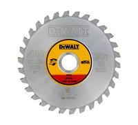 DeWalt DT1923-QZ - Hoja para sierra circular sin cable, 140 x 20 mm, 30D para acero TCG +1, 5º