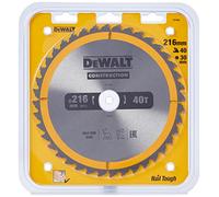 DeWalt Accesorios DT1953-QZ XR Hoja de sierra circular 216 x 30 mm 40T