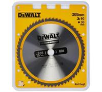 Hoja de sierra DeWALT 305 x 30 mm, 60 dientes, ATB -5° DT1960