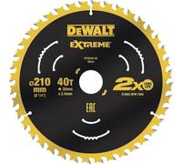 Dewalt DT20433-QZ hoja de sierra 210 x 30 x 2.4mm Zähneanzahl: 40 1 pieza