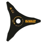 DeWalt DT20653-QZ-Cuchilla para Matorrales de 250 mm. para Cortar y Eliminar Hierbas difíciles y setos espinosos. para desbrozadoras DCM571, DCM581, 0 V, Amarillo