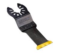 DeWalt DT20707-QZ DT20707-QZ-Hoja de Sierra de Titanio para Metal 30mm x 43mm para Multi-Herramienta oscillante, 0 W, 0 V, Multicolor