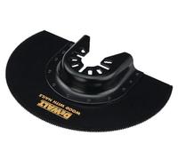 DeWalt Hoja de sierra DT20710-QZ para multiherramienta oscilante 100 mm Corte al ras Negro 0 W 0 V