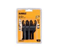 DeWalt DT20713-QZ DT20713-QZ-Juego de 3 hojas de sierra DT20701-QZ, DT20706-QZ, DT20704-QZ, para multi-herramienta oscillante, Arándano