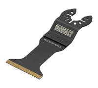 DEWALT DT20736-QZ - Hoja de sierra multi-herramienta, Profundidad de corte máx. 55 mm, 18 dientes por pulgada, Revestimiento de titanio, Uso en multi-herramients, 25 piezas