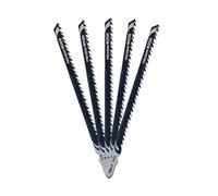 DeWalt DT2076-QZ - Hoja de sierra de calar HCS, longitud: 152mm, paso de diente: 4mm, para cortes muy rectos rápidos en madera y aglomerado de hasta 100mm de espesor (hoja extragruesa)