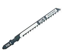 DeWalt DT2166-QZ - Hoja de sierra de calar HCS, longitud: 100 mm, paso de diente: 4 mm, para cortes rectos rápidos en madera y aglomerado de hasta 60 mm de espesor