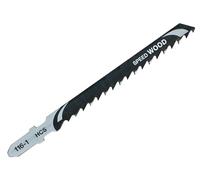 DeWalt Hoja para sierra de calar DT2166-QZ HCS 100 mm, paso 4 mm – cortes rápidos en madera 60 mm