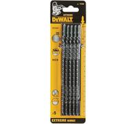 Dewalt DT2167-QZ alternativa de lama vio HCS madera 5 piezas de madera