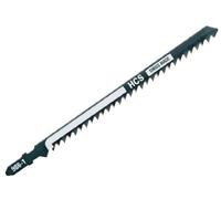 DeWalt DT2169-QZ - Hoja de sierra de calar HCS, longitud de 152 mm, paso de diente de 4 mm, para cortes rectos rápidos en madera y aglomerado de hasta 100 mm de espesor