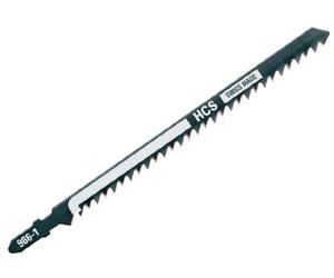 DeWalt DT2169-QZ - Hoja de sierra de calar HCS, longitud de 152 mm, paso de diente de 4 mm, para cortes rectos rápidos en madera y aglomerado de hasta 100 mm de espesor