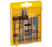 DeWalt DT2292-QZ - Pack de 10 hojas de sierra de calar HSS para metal