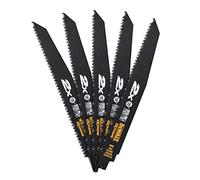DeWalt DT2307L-QZ DT2307L-QZ-Hoja de Sierra Sable bi-Metal Extreme 2X de demolición, Longitud: 228mm, Paso de Diente: 4,2mm para Madera y Clavos, 0 W, 0 V, Arándano