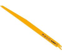 DeWalt DT2350-QZ - Hoja de sierra sable bi-metal, longitud 305 mm, paso de diente 3.6-5.1 mm, para cortes rápidos en madera con clavos y plásticos duros