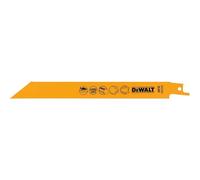 DeWalt DT2354-QZ - Hoja de sierra sable bi-metal, longitud de 203 mm, paso de diente de 1,4 mm, para corte en metal, chapa, tuberías y perfiles