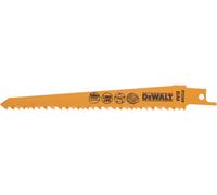 DeWalt DT2359-QZ Hoja de Sierra Recta BIM 152mm 6TPI 5uds Madera y Plástico