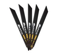Hoja de sierra bimetálica DeWALT de 305 mm para corte rápido de metales, accesorios, tuberías y perfiles - diente alterno (5 piezas) DT2409L